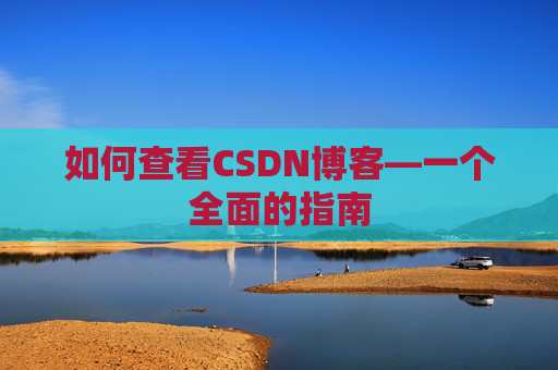 如何查看CSDN博客—一个全面的指南